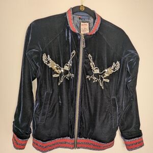 NWOT Mini Boden x Harry Potter Hippogriff Bomber Jacket 11/12Y UNIVERSAL STUDIOS